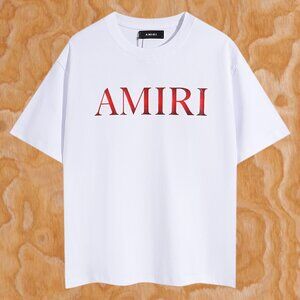 AMIRI Men's White Short Sleeve